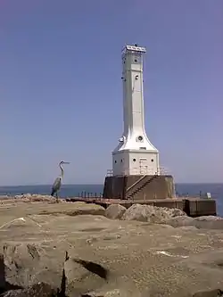 Harbor Light in Huron