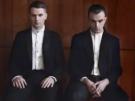 Anderson (left) and Hutchcraft (right) in March 2014