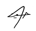 Hussein's signature