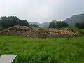 Hwando Mountain Fortress ruins.