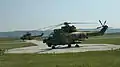 Two IAR-330s Puma SOCAT on ground.