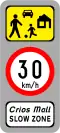Sign F 403Slow Zone