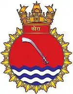 INS Kora crest