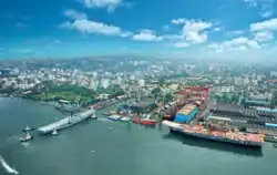 Cochin Shipyard in the Ernakulam Side of Kochi