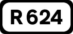 R624 road shield}}