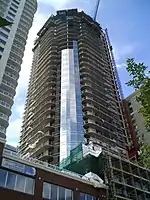 Icon Tower II under construction in September 2009
