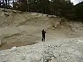 A scene inside the valley's river bed