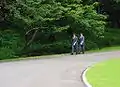 Modern Imperial Guards at the Imperial Palace in Tokyo