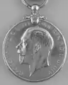 George V, 1920-30. Inscribed GEORGIVS V D. G. BRITT: OMN: REX F. D. INDIAE. IMP.