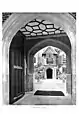 Giffords Hall quadrangle and porch through the gatehouse.
