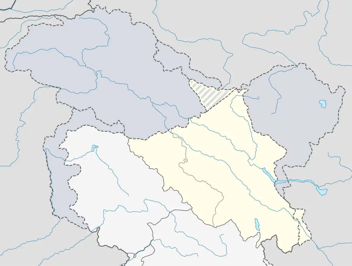 Chalunka is located in Ladakh
