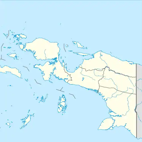 Sorong is located in Western New Guinea