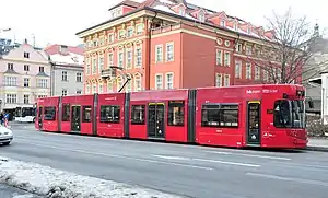 Innsbruck Bombardier Flexity Outlook tram in 2012