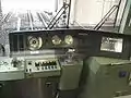 Driver's cab of a 6000 series trainset in as-built condition