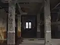 Lobby of the abandoned Hotel Marshall in 2004