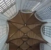 Wooden ceiling