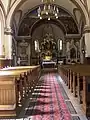 Interior of Roman Catholic Church