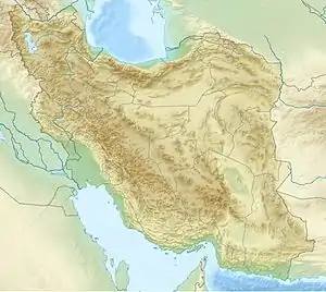 Banesh is located in Iran