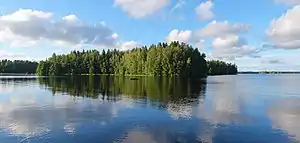 &nbsp;A view of Isojärvi in Satakunta, Western Finland