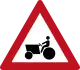 Farm vehicles crossing
