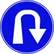 Compulsory right U-Turn
