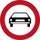 Cars prohibiton