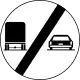 End of no overtaking