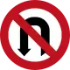 No U-turns