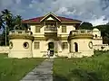The remains of Istana Kantor, built in 1844, was the first administration and residential complex of the Yang Dipertuan Muda Dynasty