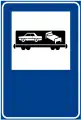 Motorail services with sleeper