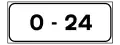 Timetable: the sign applies all day