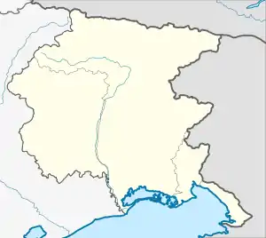 Osoppo is located in Friuli-Venezia Giulia
