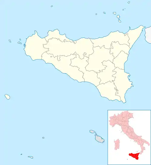 Lentini is located in Sicily