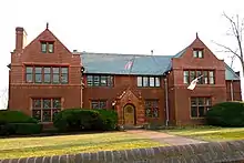 A picture of Ivy Club, the oldest eating club on campus