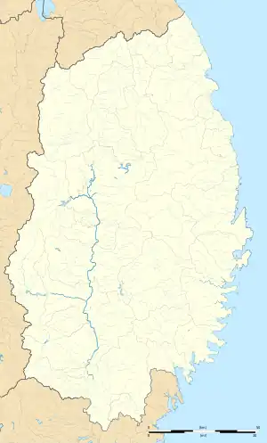 Mataki Station is located in Iwate Prefecture