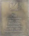 Julia Warren Farr and George Henry Farr