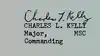 Cursive signature in ink