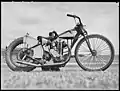 JA Prestwich 'Jap' speedway bike, Sydney, 9 February 1946.