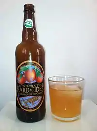Image 28A hard cider produced in Michigan, U.S. (from List of alcoholic drinks)