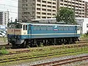 A Japanese JNR Class EF65 of 1965