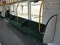 Bench seating in December 2016