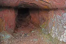 Drift opening near North Jackson Pit No.&nbsp;1, 2010