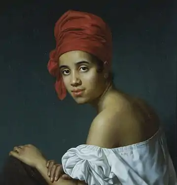 portrait of a Creole woman in a red tignon (c.1840)