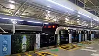 Half-height doors at ASEAN MRT station