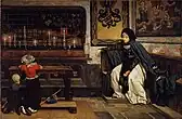 Marguerite in Church, c. 1861