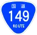 National Route 149 shield
