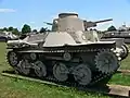 Type 95 Ha-Gō on display at the now-defunct United States Army Ordnance Museum