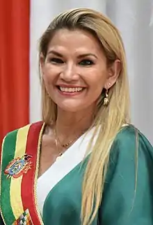 &nbsp;BoliviaJeanine Áñez‡2019–2020