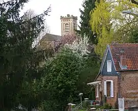 The church in Jenlain