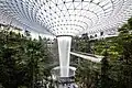 The Rain Vortex at Jewel Changi Airport, Singapore.